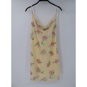 Princess Polly women's 4 floral print sleeveless short dress lined strappy